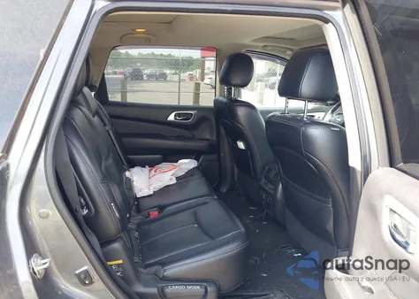 2018 Nissan Pathfinder Platinum from USA, damaged, VIN 5N1DR2MMXJC607101